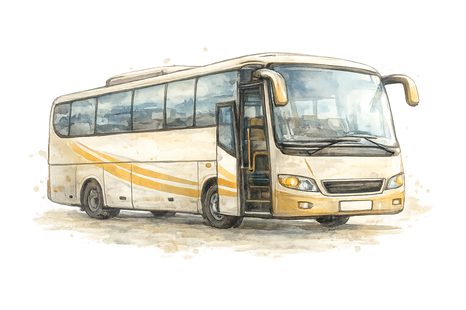 Autobús para los invitados